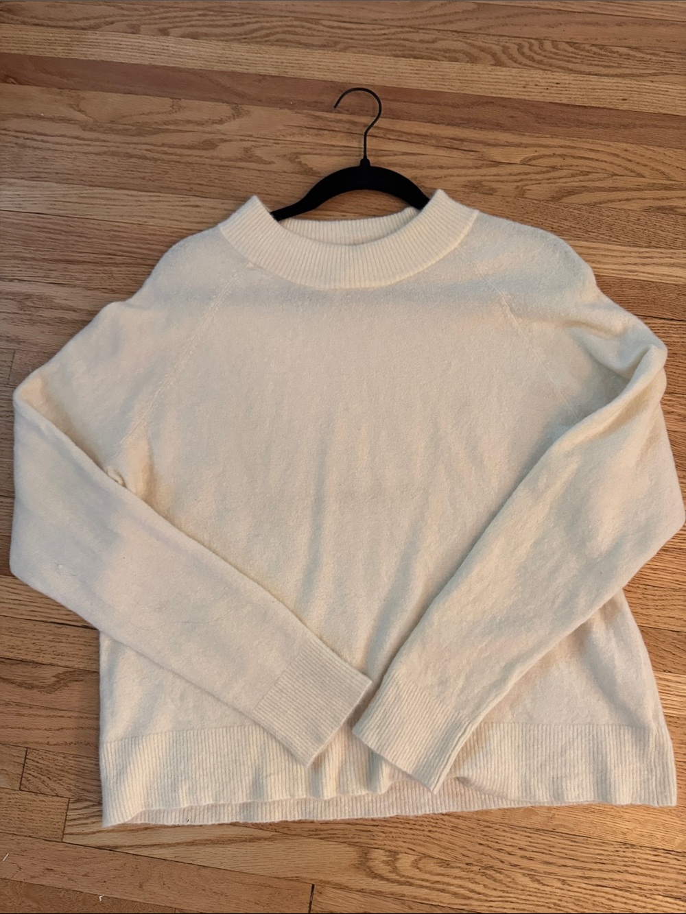 Athleta Women’s Cream Merino Sweater